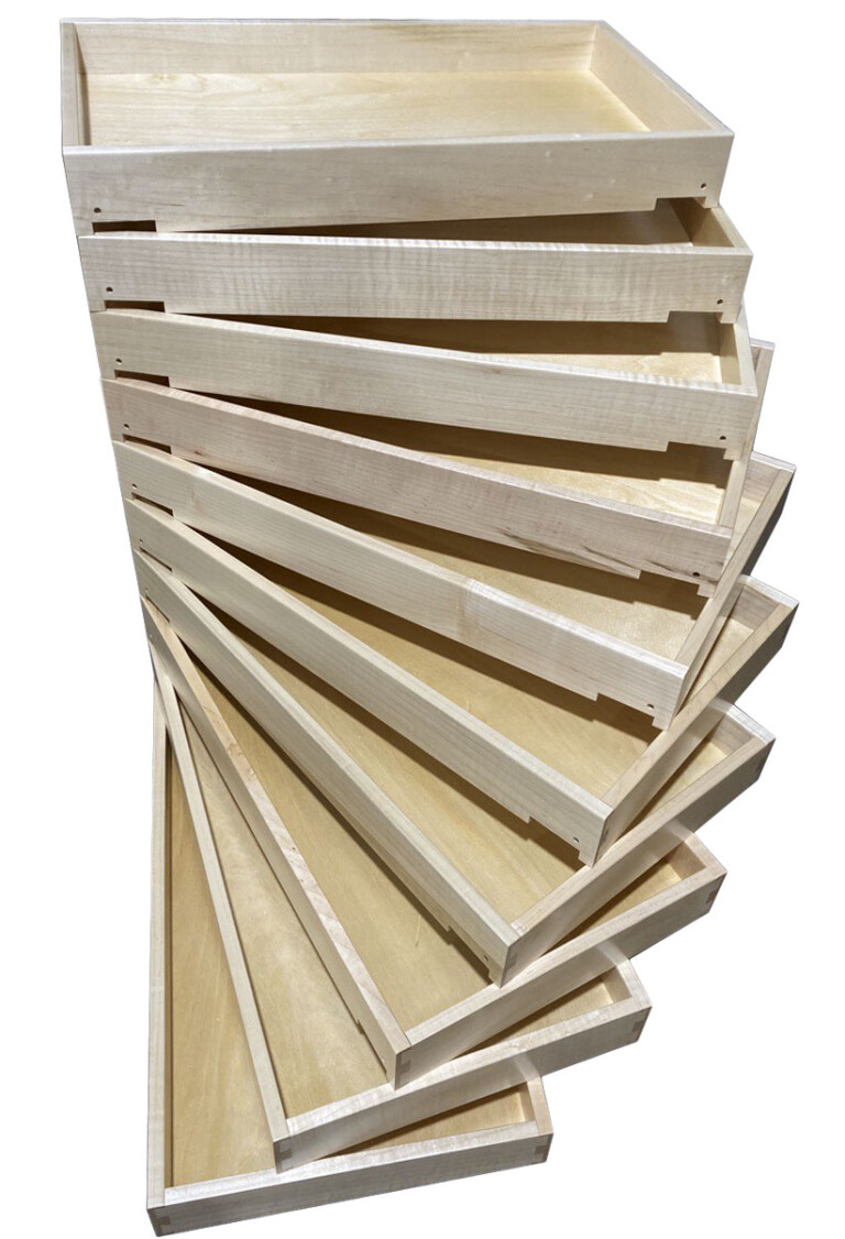 Dovetail drawer boxes