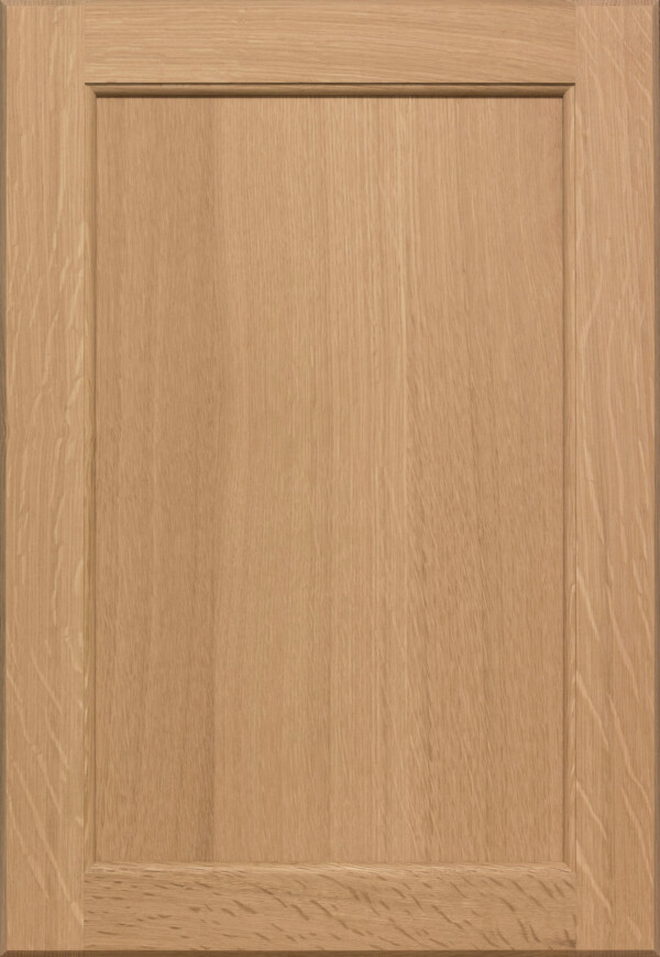 Quarter sawn white oak cabinet door