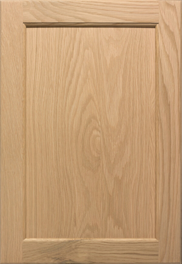 White oak cabinet door